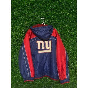 Vintage New York Giants Jacket, Adult Mens XL, NFL Football, Can be Cropped